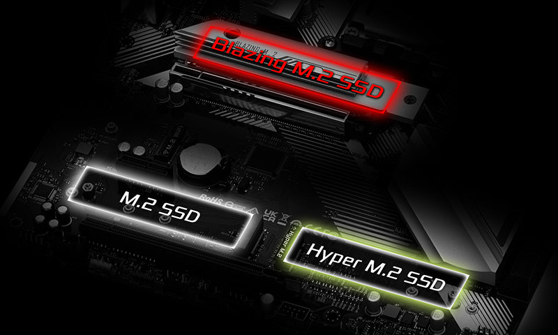 PCIe Gen5 Blazing M.2